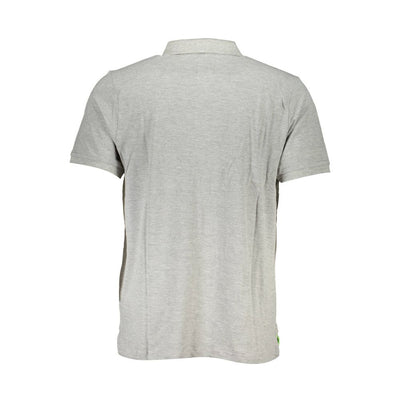 Gianmarco Venturi Grigio Cotton Men Polo
