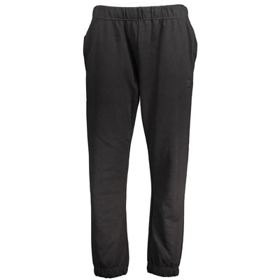 Gianmarco Venturi Black Cotton Men's Sweatpant