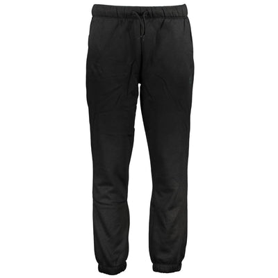 Gianmarco Venturi Nero Polyester Men's Track Pant