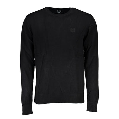 Gianmarco Venturi Black Viscose Men's Sweater