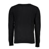 Gianmarco Venturi Black Viscose Men's Sweater