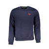 Gianmarco Venturi Blue Polyester Men's Sweatshirt