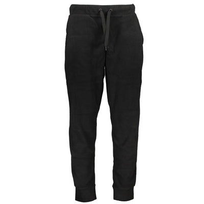 Gianmarco Venturi Black Polyester Men's Sweatpant