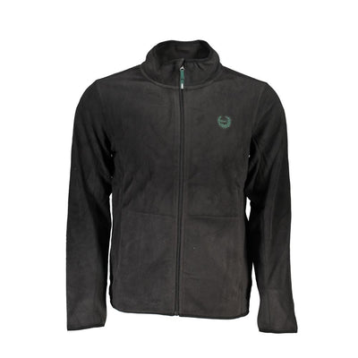 Gianmarco Venturi Black Polyester Men Sweatshirt