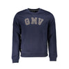 Gianmarco Venturi Blue Polyester Men Sweatshirt