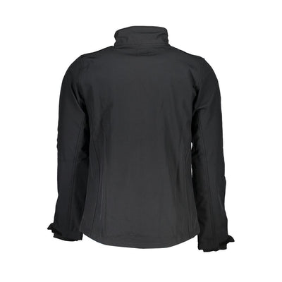 Gianmarco Venturi Black Polyester Men's Jacket