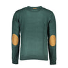 Gianmarco Venturi Verde Cotton Men Sweater
