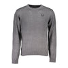 Gianmarco Venturi Grigio Cotton Men's Sweater