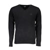 Gianmarco Venturi Black Viscose Men's Sweater