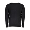 Gianmarco Venturi Black Viscose Men's Sweater