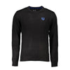 Gianmarco Venturi Black Cotton Men's Sweater