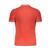 Gianmarco Venturi Poloshirt aus roter Baumwolle