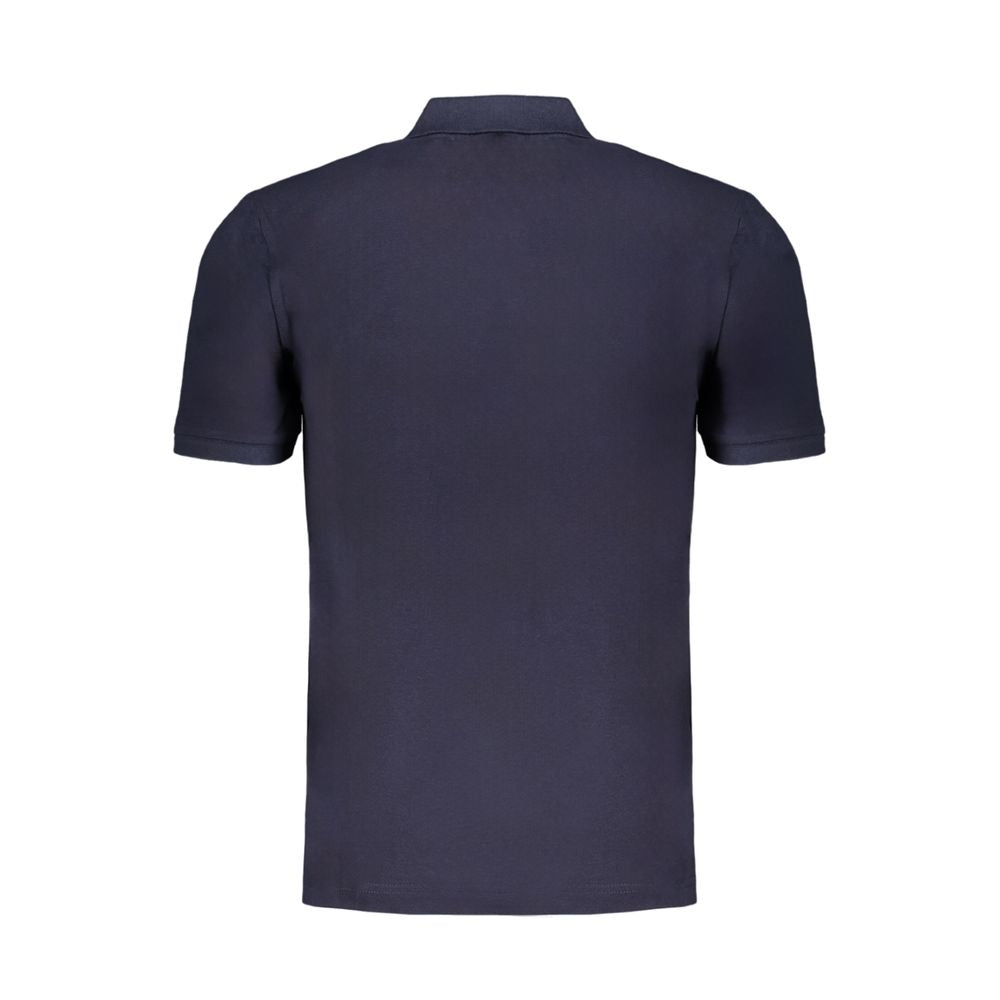 Gianmarco Venturi Blu Cotton Men Polo