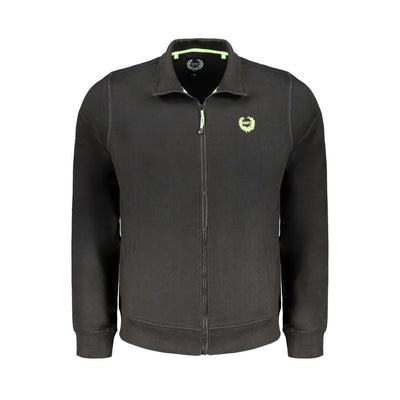 Gianmarco Venturi Schwarzes Baumwoll-Sweatshirt