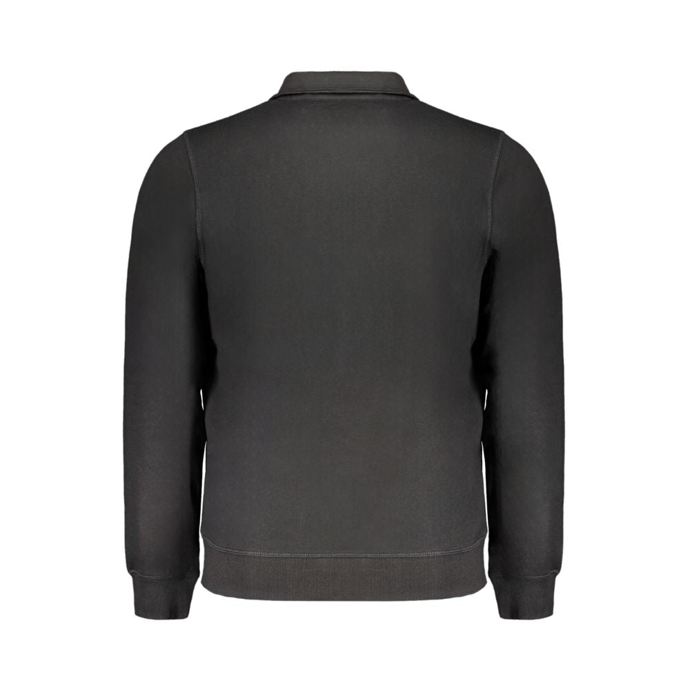 Gianmarco Venturi Schwarzes Baumwoll-Sweatshirt