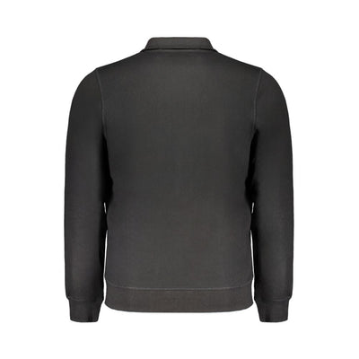 Gianmarco Venturi Schwarzes Baumwoll-Sweatshirt