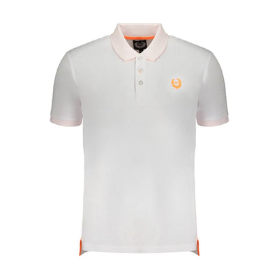 Gianmarco Venturi White Cotton Men Polo Shirt