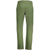 Gianmarco Venturi Verde Cotton Men's Track Pant