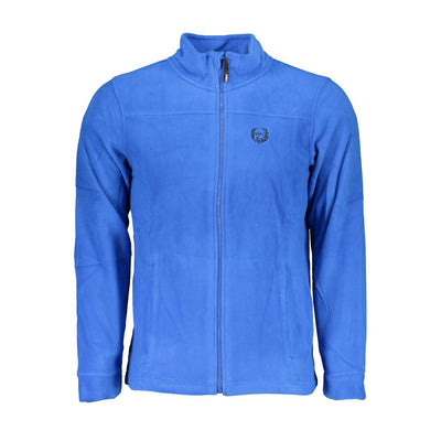 Gianmarco Venturi Blue Polyester Men's Sweatshirt