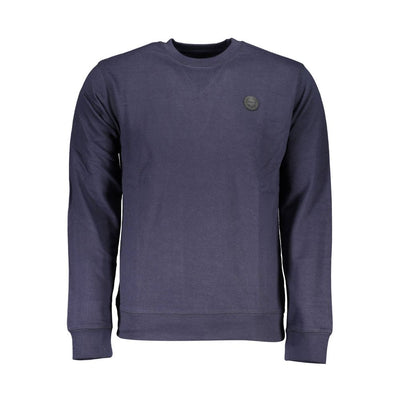 Gianmarco Venturi Blue Cotton Men Sweatshirt