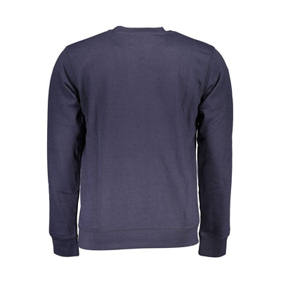 Gianmarco Venturi Blue Cotton Men Sweatshirt