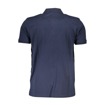 Gianmarco Venturi Blu Cotton Men Polo