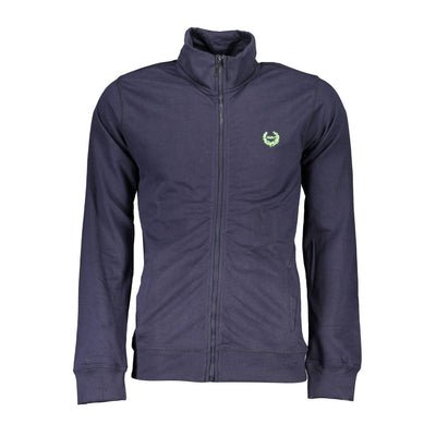 Gianmarco Venturi Blue Cotton Men's Sweatshirt