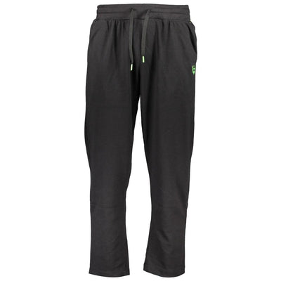 Gianmarco Venturi Black Cotton Men's Sweatpant