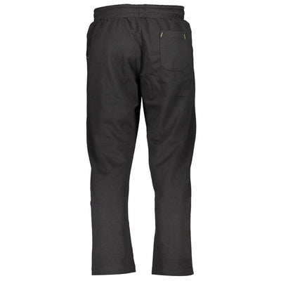 Gianmarco Venturi Black Cotton Men's Sweatpant