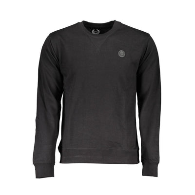 Gianmarco Venturi Black Cotton Men Sweatshirt