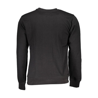 Gianmarco Venturi Black Cotton Men Sweatshirt
