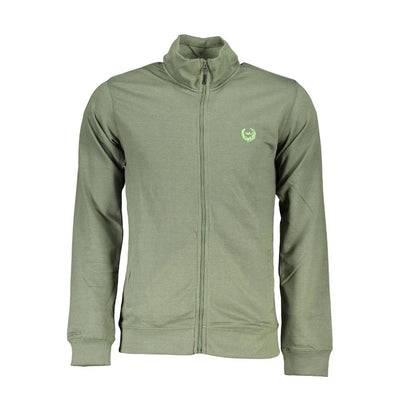 Gianmarco Venturi Verde Cotton Men Sweatshirt
