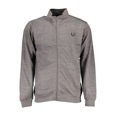 Gianmarco Venturi Gray Polyester Men's Sweatshirt