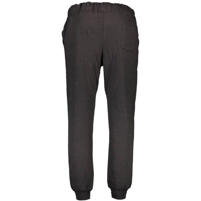Gianmarco Venturi Black Polyester Men's Track Pant