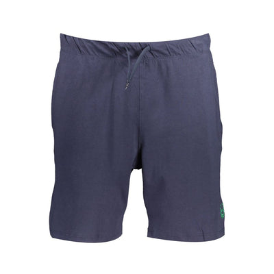Gianmarco Venturi Blue Cotton Men's Sport Short