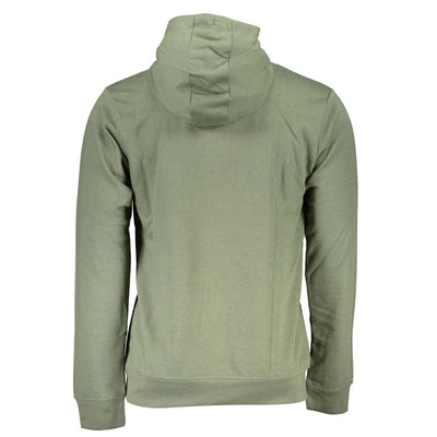 Gianmarco Venturi Verde Cotton Mens Hoodie
