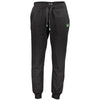 Gianmarco Venturi Black Cotton Men's Track Pant