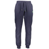 Gianmarco Venturi Blu Cotton Men's Sweatpant