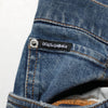 Dolce & Gabbana Blue Tattered Cotton Skinny Men Denim Jeans