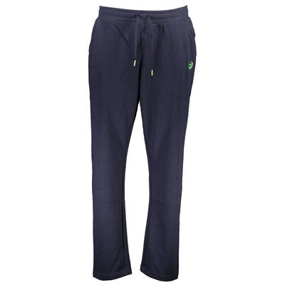 Gianmarco Venturi Blue Cotton Men's Sweatpant