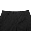 Dolce & Gabbana Black Striped Dress Formal Men Trouser Pants