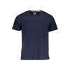 Gianmarco Venturi Blue Cotton Men T-Shirt