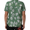 Carhartt Wip Green Printed Cotton Collared Short Sleeves Polo Shirt