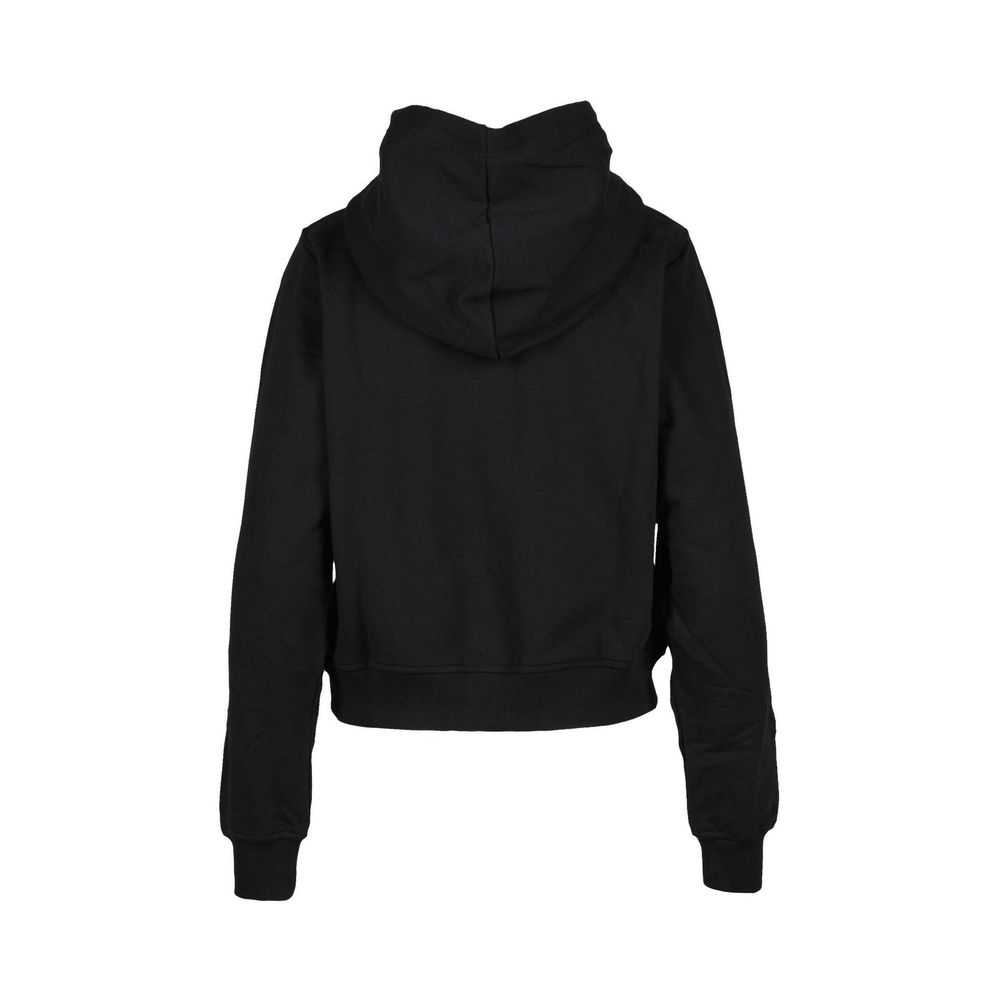 Diesel Hoodie aus schwarzer Baumwolle