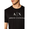 Armani Exchange Black Cotton Clothing