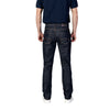 Armani Exchange Blue Polyester Skinny Jeans