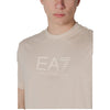EA7 Emporio Armani White Cotton Polo Shirt