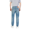Replay Blue Cotton Skinny Jeans