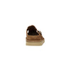 Clarks Clogs aus beigefarbenem Wildleder