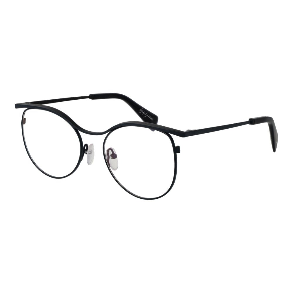 Yohji Yamamoto Schwarze Metallbrille (Gestell)